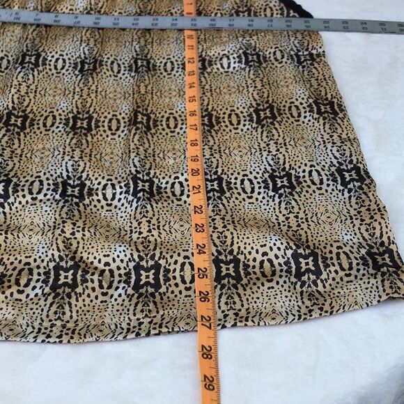 MNG BY MANGO PRINT SLEEVELESS top size 8 PREWORN - Picture 9 of 15